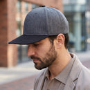 Fashion Trucker Cap Unisex Adjustable Baseball Hat Adult Plain Flat Visor Snapback- DS1068