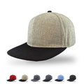 Fashion Trucker Cap Unisex Adjustable Baseball Hat Adult Plain Flat Visor Snapback- DS1068