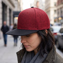 Fashion Trucker Cap Unisex Adjustable Baseball Hat Adult Plain Flat Visor Snapback- DS1068