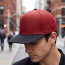 Fashion Trucker Cap Unisex Adjustable Baseball Hat Adult Plain Flat Visor Snapback- DS1068