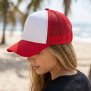 Snapback Trucker Cap Unisex Adjustable Mesh Baseball Promotional Hat - DS1080
