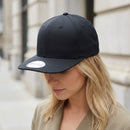 Luxury Trucker Cap Unisex Adjustable Hat Black DS-3000