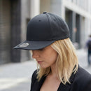 Luxury Trucker Cap Unisex Adjustable Hat Black DS-3000