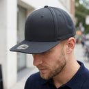 Luxury Trucker Cap Unisex Adjustable Hat Black DS-3000