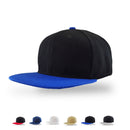 Plain Trucker Cap Hat Hip-Hop Flat Peak Visor Dancer Hat Adjustable - DS-10FLAT