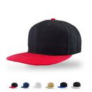 Plain Trucker Cap Hat Hip-Hop Flat Peak Visor Dancer Hat Adjustable - DS-10FLAT