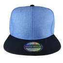 Fashion Trucker Cap Unisex Adjustable Baseball Hat Adult Plain Flat Visor Snapback- DS1068