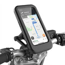 Waterproof Motorcycle Phone Holder Mount Cycling Handlebar Holder 360° Adjustable with Touchscreen Bike Holder Universal Case