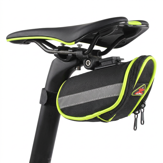 Bicycle Saddle Bag Waterproof Reflective Strip Storage Cycling Rear Seat Pouch