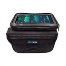 Bike Front Frame Bag Bicycle Tube Double Bag With Phone Holder Side Pouch Pannie