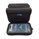 Bike Front Frame Bag Bicycle Tube Double Bag With Phone Holder Side Pouch Pannie