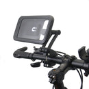Universal Motorcycle Phone Mount 360° Adjustable Waterproof Bike Holder with Touchscreen Compatible Case