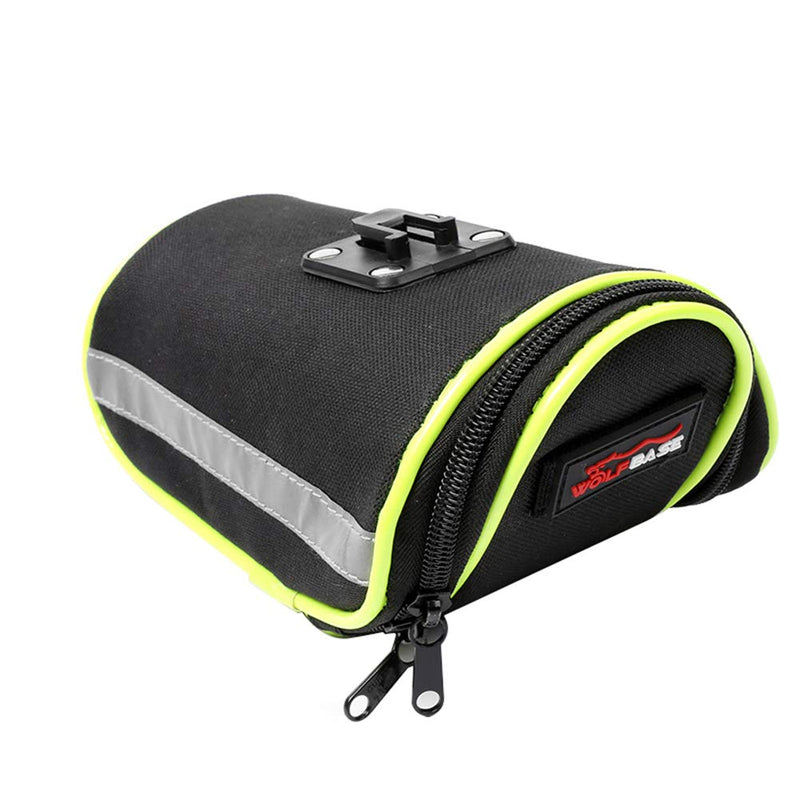 Bicycle Saddle Bag Waterproof Reflective Strip Storage Cycling Rear Seat Pouch