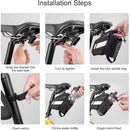 Bike Storage Saddle Bag Bottle Holder Portable Bicycle Cycling Seat Pannier