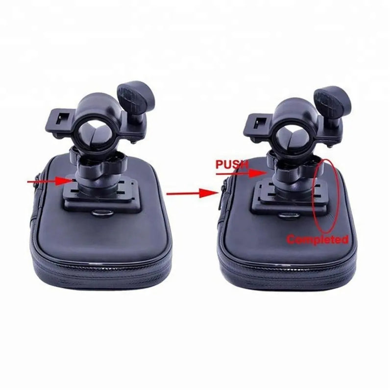 Waterproof Bike Phone Holder Handlebar Mount For Motorcycle Cycling Universal