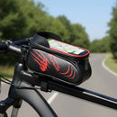 Waterproof Bike Front Bag Cycling Bicycle Phone Holder Pannier Pouch Tube Frame
