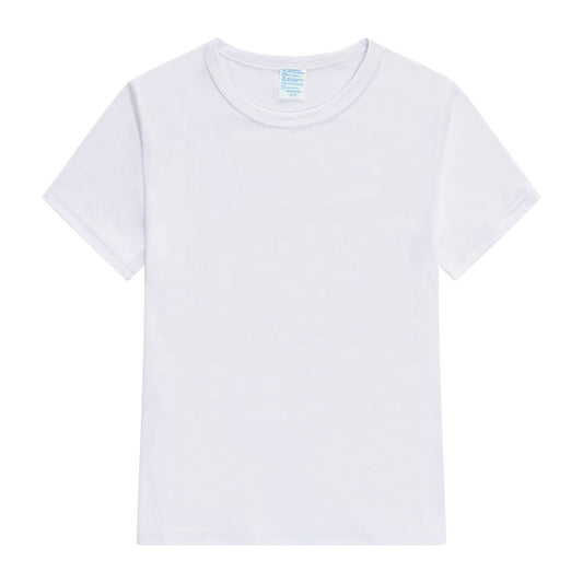 Kids Plain T Shirt Polyester For Sublimation TShirt