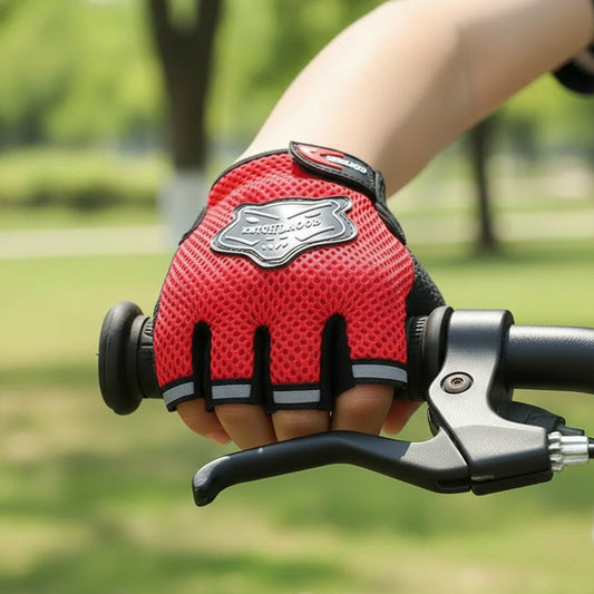 Kids Bike Gloves Half Finger For Children Cycling Motocross BMX MX