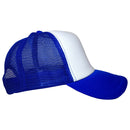 Gorra camionera lisa - Frente de espuma con malla ajustable unisex
