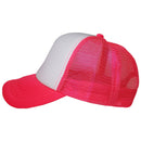 Gorra camionera lisa - Frente de espuma con malla ajustable unisex