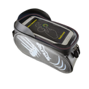 Waterproof Bike Front Bag Cycling Bicycle Phone Holder Pannier Pouch Tube Frame
