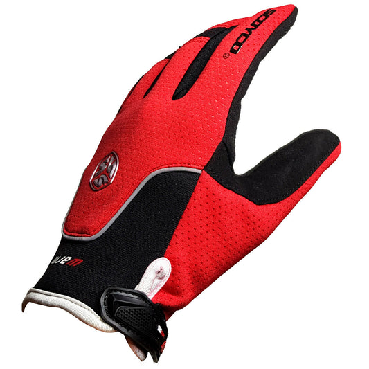 Bike Gloves Cycling Bicycle Dirt Trail MTB BMX Full Finger Scoyco BG10