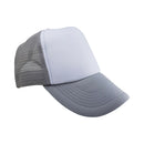 Gorra camionera lisa - Frente de espuma con malla ajustable unisex