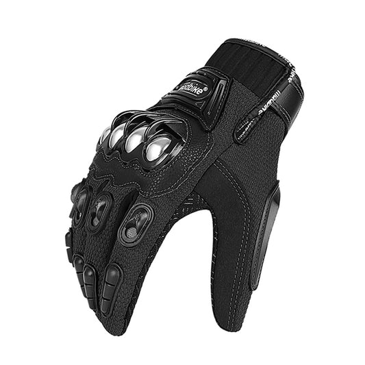 Stainless Steel Armour Motorcycle Gloves Sport MAD10B