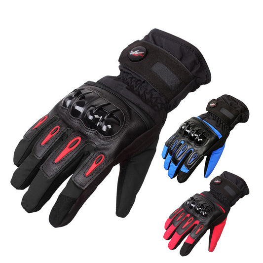 Motorcycle Gloves Waterproof Motorbike Bike Warm Thermal Winter Quality MTV08