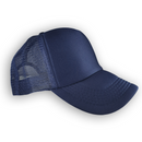 Gorra camionera lisa - Frente de espuma con malla ajustable unisex