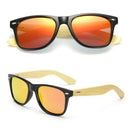 Unisex Bamboo Polarized Sunglasses Fashion Women Men Wooden UV400 Protection