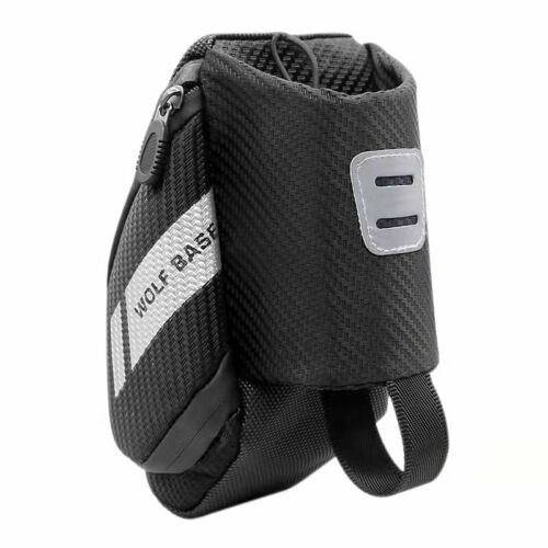 Bike Storage Saddle Bag Bottle Holder Portable Bicycle Cycling Seat Pannier