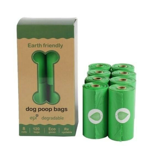 360 Dog Poo Bags Eco Friendly Compostable Disposable Biodegradable Pet Waste - 24 Rolls