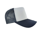 Gorra camionera lisa, frente plano con malla