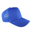 Gorra camionera lisa, frente plano con malla
