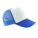 Gorra camionera lisa, frente plano con malla