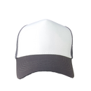 Gorra camionera lisa, frente plano con malla