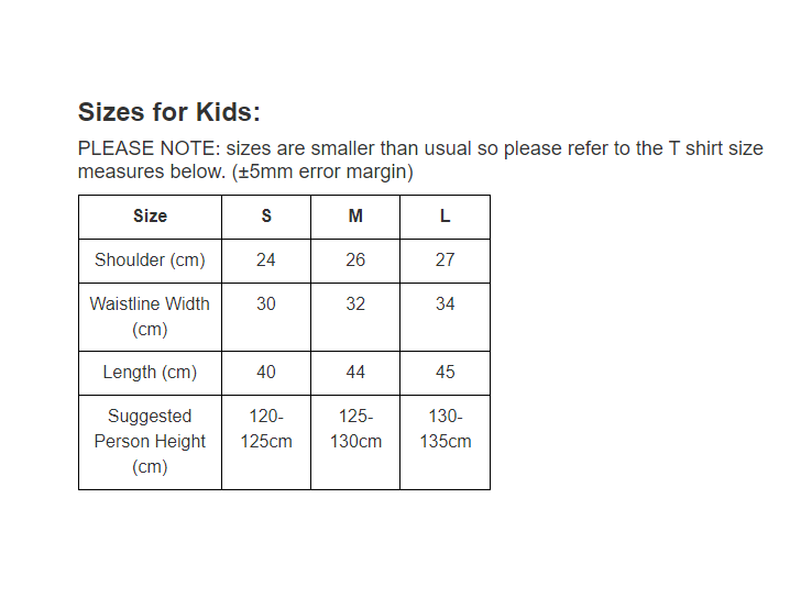 Kids Plain T Shirt Polyester For Sublimation TShirt