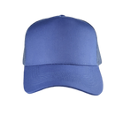 Gorra camionera lisa, frente plano con malla