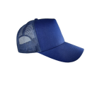 Gorra camionera lisa, frente plano con malla